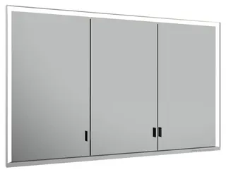 Keuco SPS R. Lumos 14315, ohne Ablagef., Einbau, silb-elox., 1200x735x165mm