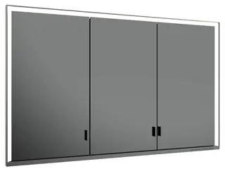 Keuco SPS R. Lumos 14315, ohne Ablagef., Einbau, silb-elox., 1200x735x165mm, DALI
