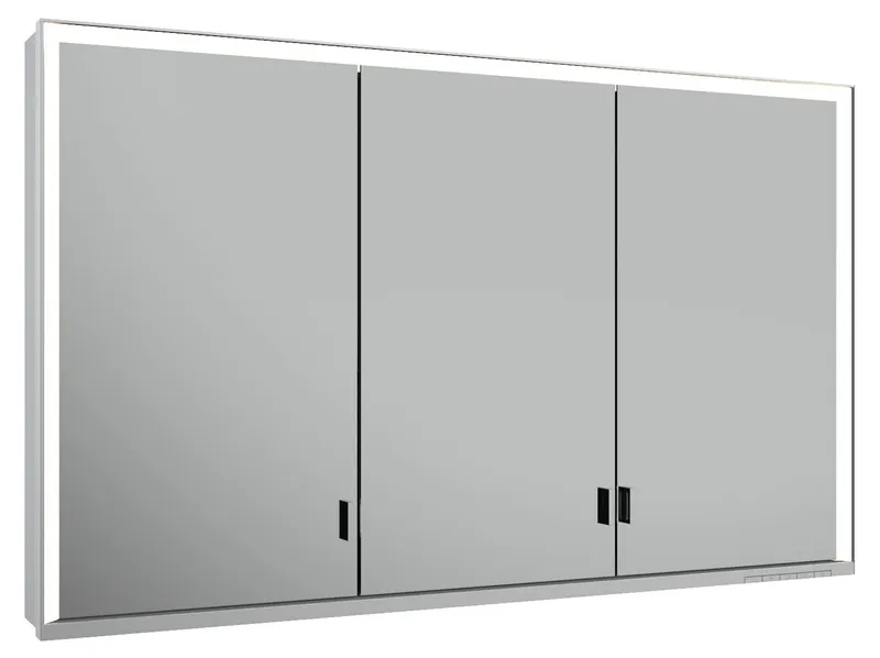 Keuco SPS R. Lumos 14305, ohne Ablagef., Vorbau, silb-elox., 1200x735x165mm