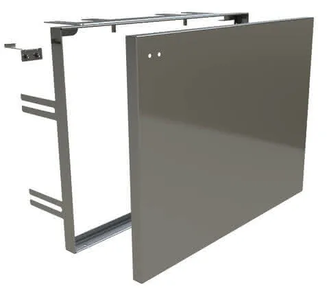 KEMPER Einbaurahmen u. Wechseldeckel für KHS Hygienespülung