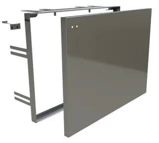 KEMPER Einbaurahmen u. Wechseldeckel für KHS Hygienespülung