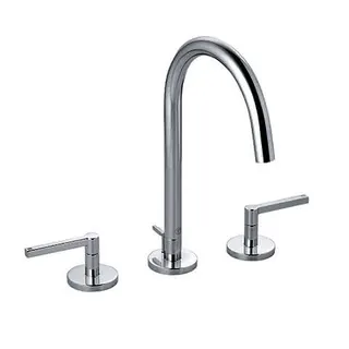 KLUDI NOVA FONTE Waschtischarmatur PURISTIC Dreilochmontage chrom