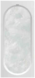 Villeroy & Boch Badewanne Oberon 2.0 181 1800x800x625mm re-eckig m. Sys CE TP2 Zul. Weiß Alpin