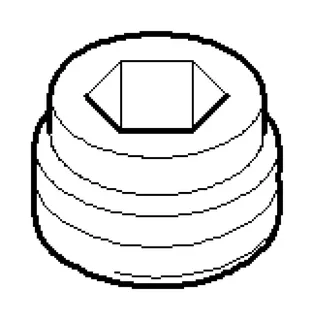 Dornbracht Nippel ERSATZTEILE 09240402020 D 16 x 10 mm