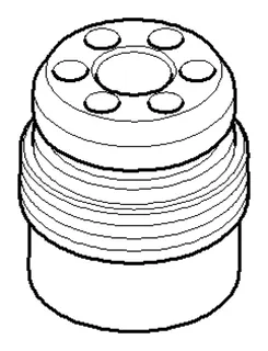 Dornbracht Nippel ERSATZTEILE 09240310520 D 26 x 26 mm