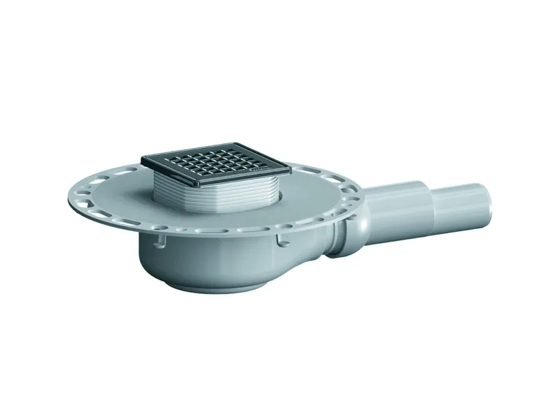 Bodenablauf TistoPlan Quadra 10, DN 40/DN 50, 100 x 100 mm
