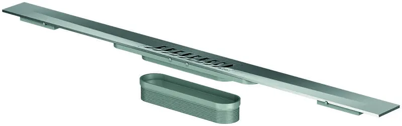 ACO ShowerDrain S+ Duschprofil 1200x55/mit Rost Stripes/Haarsieb