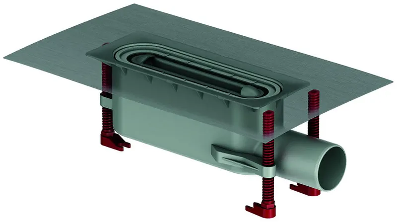 ACO ShowerDrain S+ Ablauf/ DN50/ 1,5Grad/ WS 50