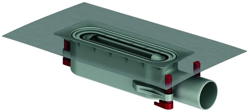 ACO ShowerDrain S+ Ablauf/ DN50 /1,5Grad/ WS 30