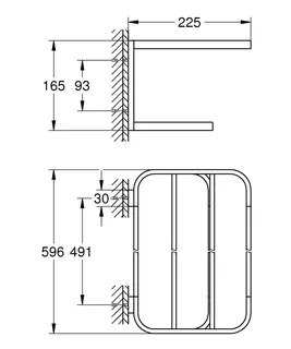 GROHE Multi-Badetuchhalter Selection 41066 nickel – Bild 5