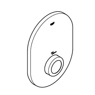 GROHE Rosette 49011 chrom – Bild 3
