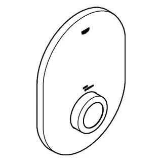 GROHE Rosette 49011 chrom – Bild 4
