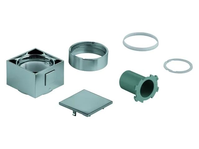 GROHE Temperaturwählgriff 49091 eckig für THM-Fertigmontagesets chrom