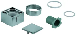 GROHE Temperaturwählgriff 49091 eckig für THM-Fertigmontagesets chrom – Bild 2