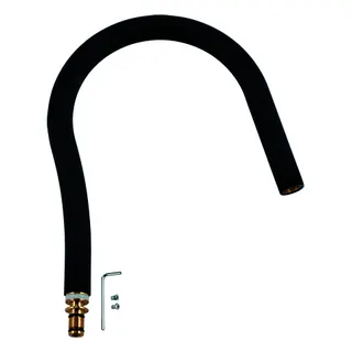 GROHE Brauseschlauch GrohFlexx 46968 aus Santopren softschwarz