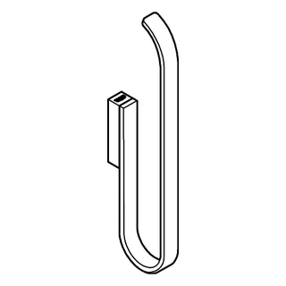 GROHE Reserve-WC-Papierhalter Selection 41067 nickel – Bild 4