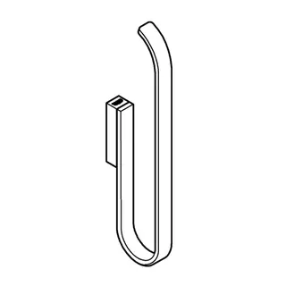GROHE Reserve-WC-Papierhalter Selection 41067 nickel – Bild 3