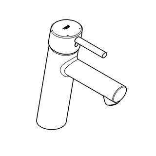GROHE EH-Waschtisch-Batterie Concetto 23932_1 M-Size Push-open Ablaufgarnitur chrom – Bild 3