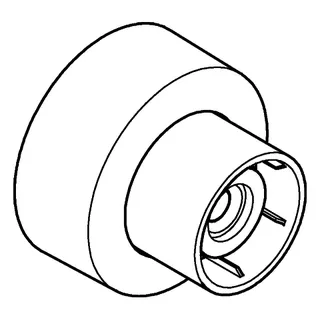 GROHE S-Anschluss 48453 1/2" x 3/4" Verstellbarkeit 7,5mm chrom – Bild 4