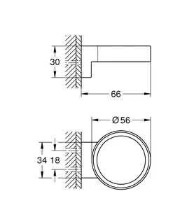 GROHE Halter Selection 41027 für Glas/Seifenspender nickel – Bild 5