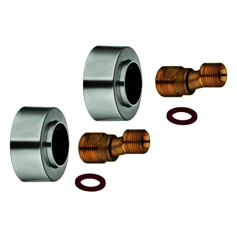 GROHE S-Anschluss 48453 1/2" x 3/4" Verstellbarkeit 7,5mm supersteel