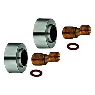 GROHE S-Anschluss 48453 1/2" x 3/4" Verstellbarkeit 7,5mm supersteel