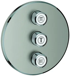 GROHE 3-fach UP-Ventil Grohtherm Smart Control 29122 FMS rund supersteel