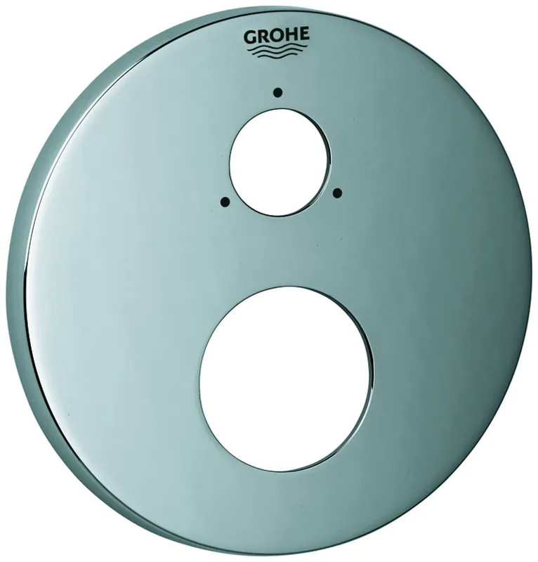 GROHE Rosette 49108 rund für EHM-Fertigmontagesets chrom