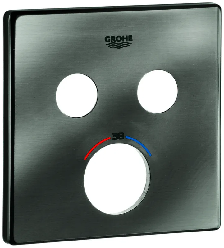 GROHE Rosette 49039 für SmartControl UP-THM mit 2 ASV supersteel