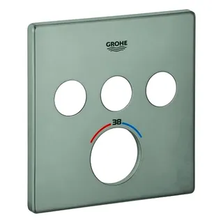 GROHE Rosette 49042 für SmartControl UP-THM eckig mit 3 ASV supersteel