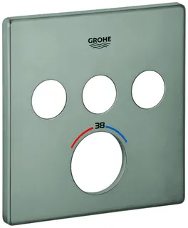 GROHE Rosette 49042 für SmartControl UP-THM eckig mit 3 ASV supersteel – Bild 2