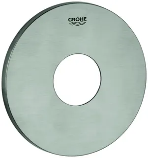 GROHE Rosette 48428 rund für EHM-Fertigmontagesets supersteel – Bild 2