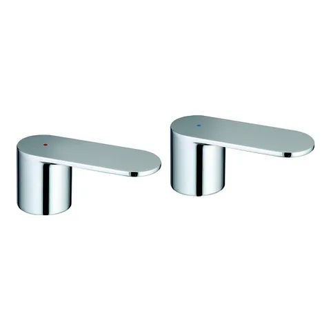 GROHE Griffpaar 48306 Markierung blau/rot für Eurosmart C chrom