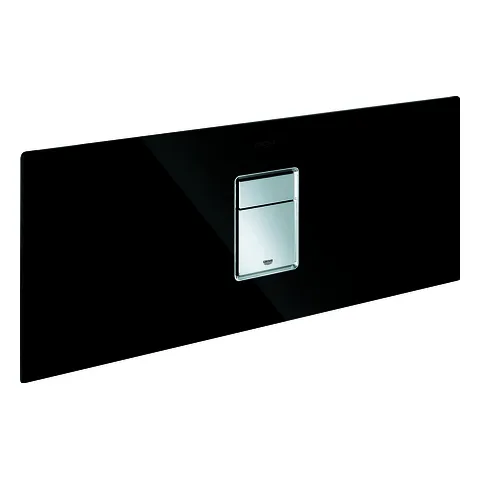GROHE Abdeckplatte 42481 mit Drucktaste für Rapid SL Glasmodul velvet black