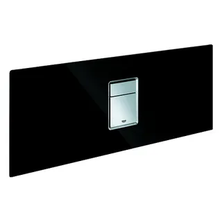 GROHE Abdeckplatte 42481 mit Drucktaste für Rapid SL Glasmodul velvet black