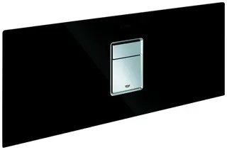 GROHE Abdeckplatte 42481 mit Drucktaste für Rapid SL Glasmodul velvet black – Bild 2