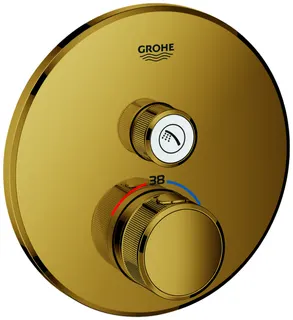 GROHE Thermostat Grohtherm SmartControl 29118 FMS rund 1 ASV cool sunrise – Bild 2