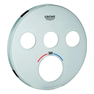 GROHE Rosette 49036 für SmartControl UP-THM rund mit 3 ASV moon white