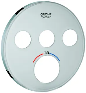 GROHE Rosette 49036 für SmartControl UP-THM rund mit 3 ASV moon white – Bild 2