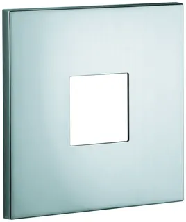 GROHE Rosette 48430 eckig für EHM-Fertigmontagesets chrom