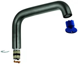 GROHE Rohrauslauf 13375 für Essence EH-Waschtischbatterie XL-size supersteel – Bild 2