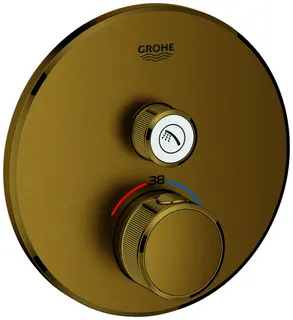 GROHE Thermostat Grohtherm SmartControl 29118 FMS rund 1 ASV cool sunrise geb.
