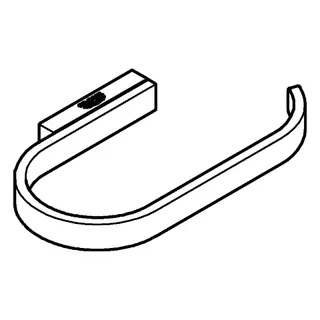 GROHE WC-Papierhalter Selection 41068 ohne Deckel nickel – Bild 3