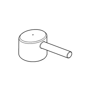 GROHE Griffpaar 48310 Markierung blau/rot für Concetto chrom – Bild 3