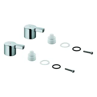 GROHE Griffpaar 48316 Markierung blau/rot für Lineare chrom