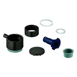 GROHE Absperrgriff 49090 für Aquadimmer hard graphite gebürstet – Bild 2