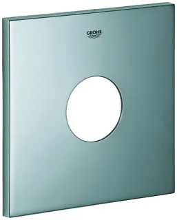 GROHE Rosette 48434 eckig für EHM-Fertigmontagesets chrom