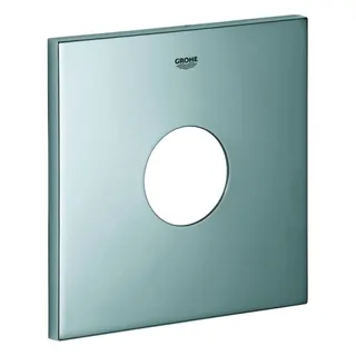 GROHE Rosette 48434 eckig für EHM-Fertigmontagesets chrom – Bild 2