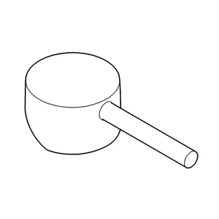 GROHE Hebel 46015 für Minta Spültischbatterie velvet black – Bild 3