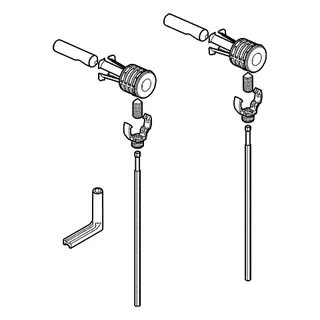 GROHE Befestigungssatz 49509 für Cube Keramik Wand-Tiefspül-WC – Bild 3